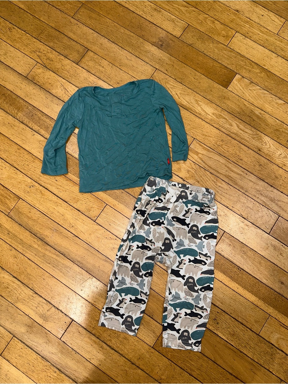 Baby Boy’s Magnetic Me set long sleeve pants